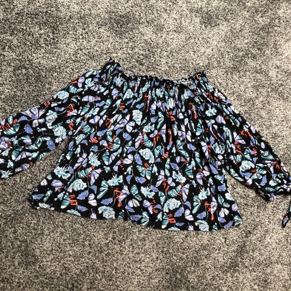 Free People Lexington Off The Shoulder Top - Picture 5 of 9